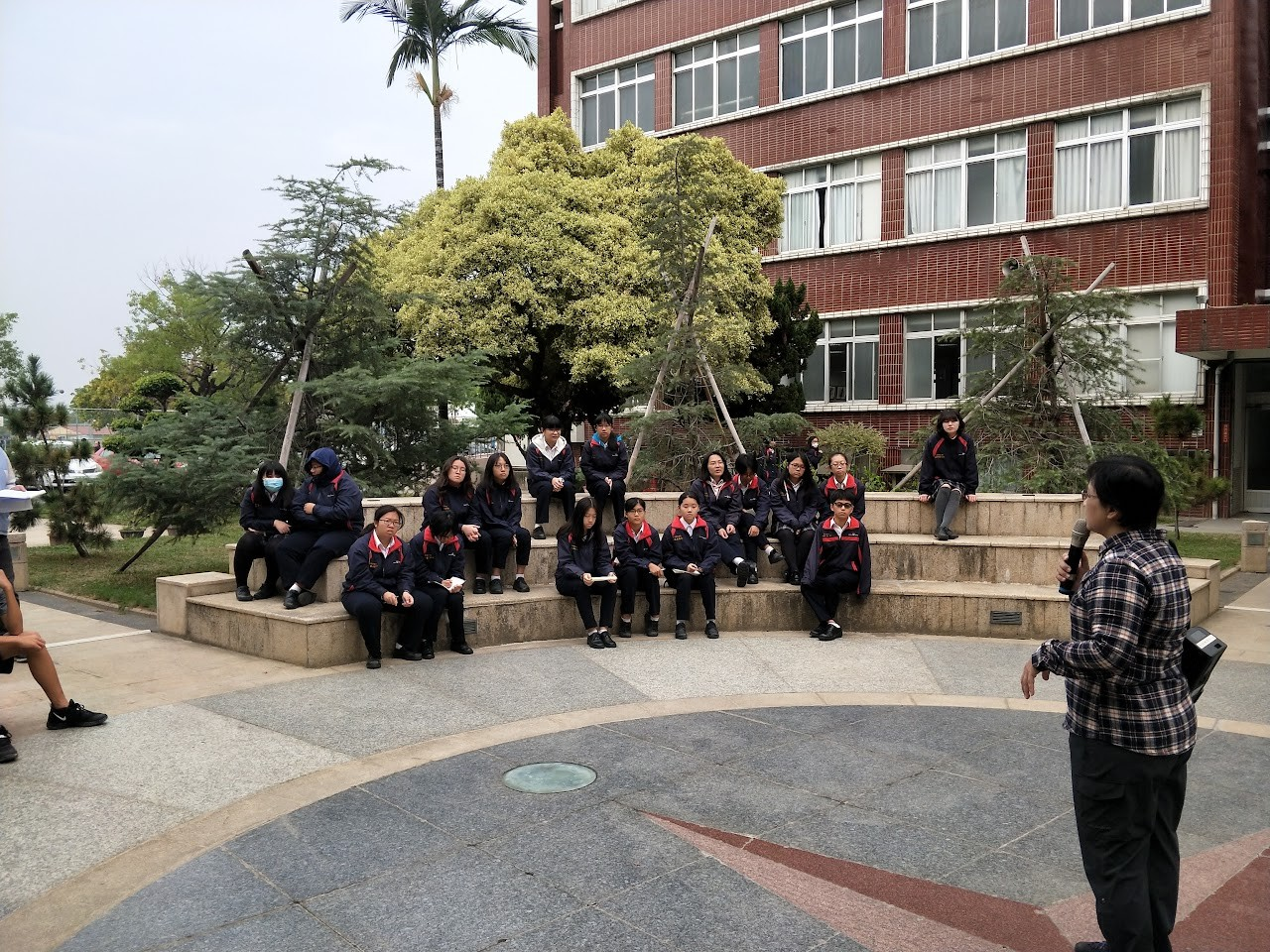 主要贊助單位參訪前校內集合叮嚀